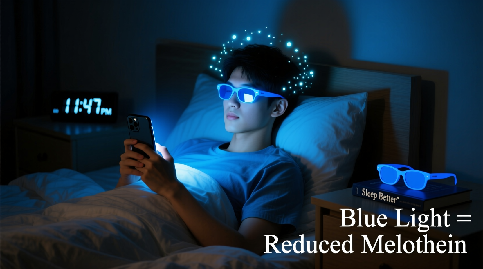 Picture Idea: Does Screen Time Before Bed Really Affect Melatonin Levels Proven