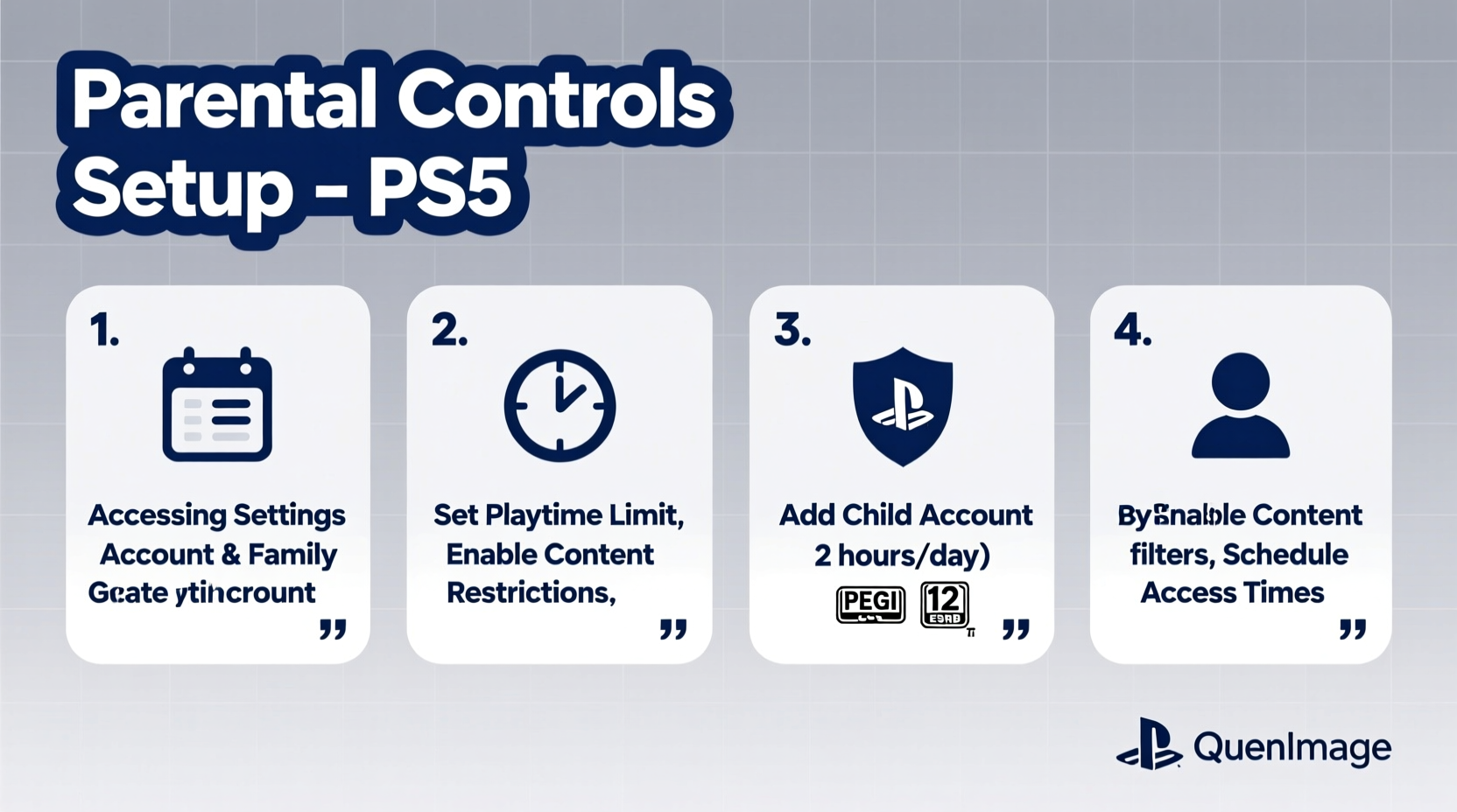 how to set up parental controls on a ps5 to limit playtime and content access