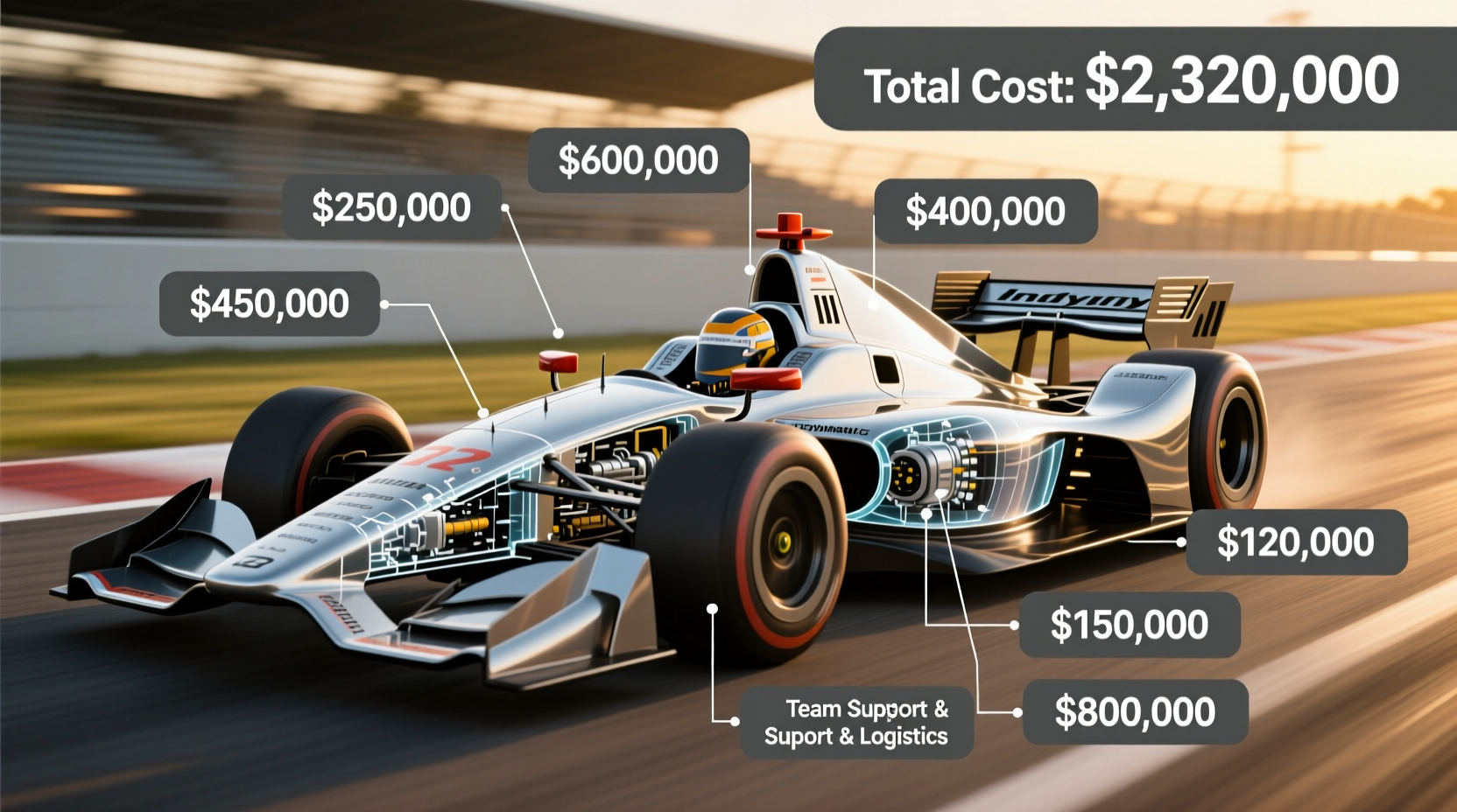 how much does an indy car cost