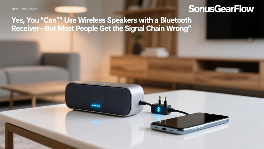 Can I Use Wireless Speakers with Bluetooth Receiver?