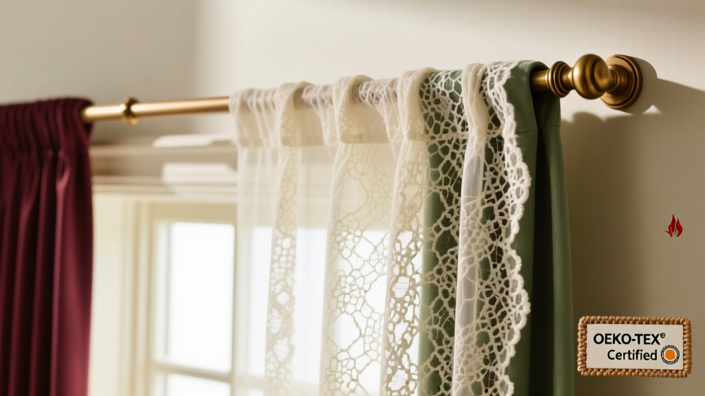 Lace Fabric for Curtains: Safety, Standards & Sourcing Guide