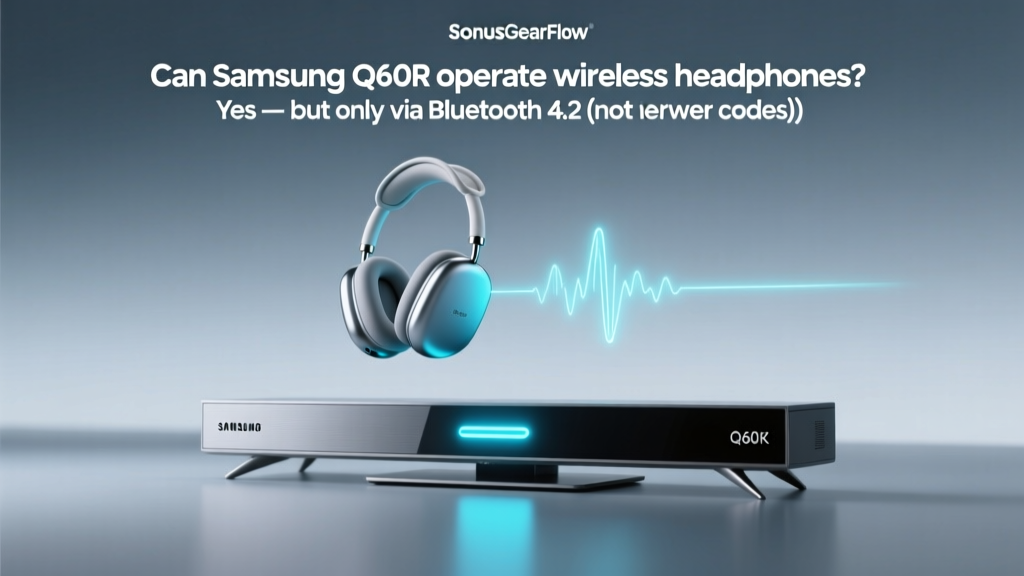 Samsung Q60R Wireless Headphones: How to Connect (2026)