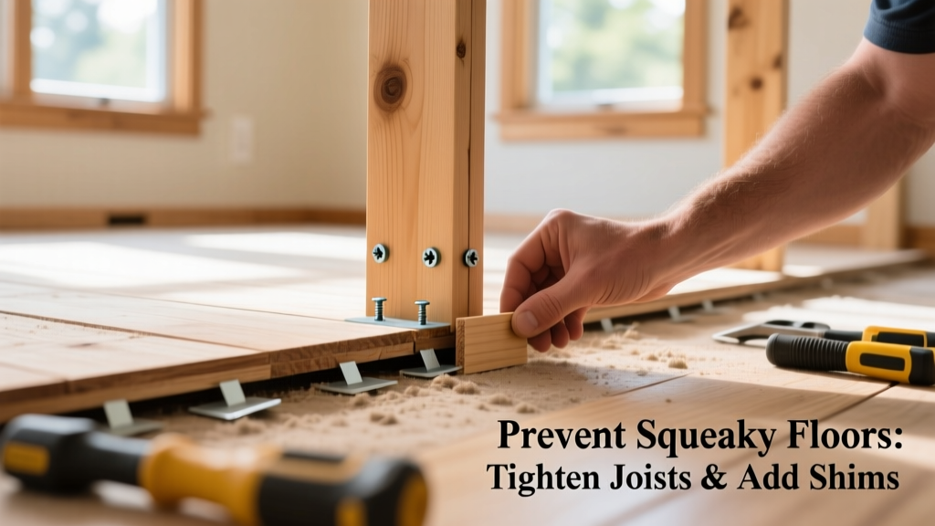 How to Prevent Squeaky Floors in Wood-Framed Homes