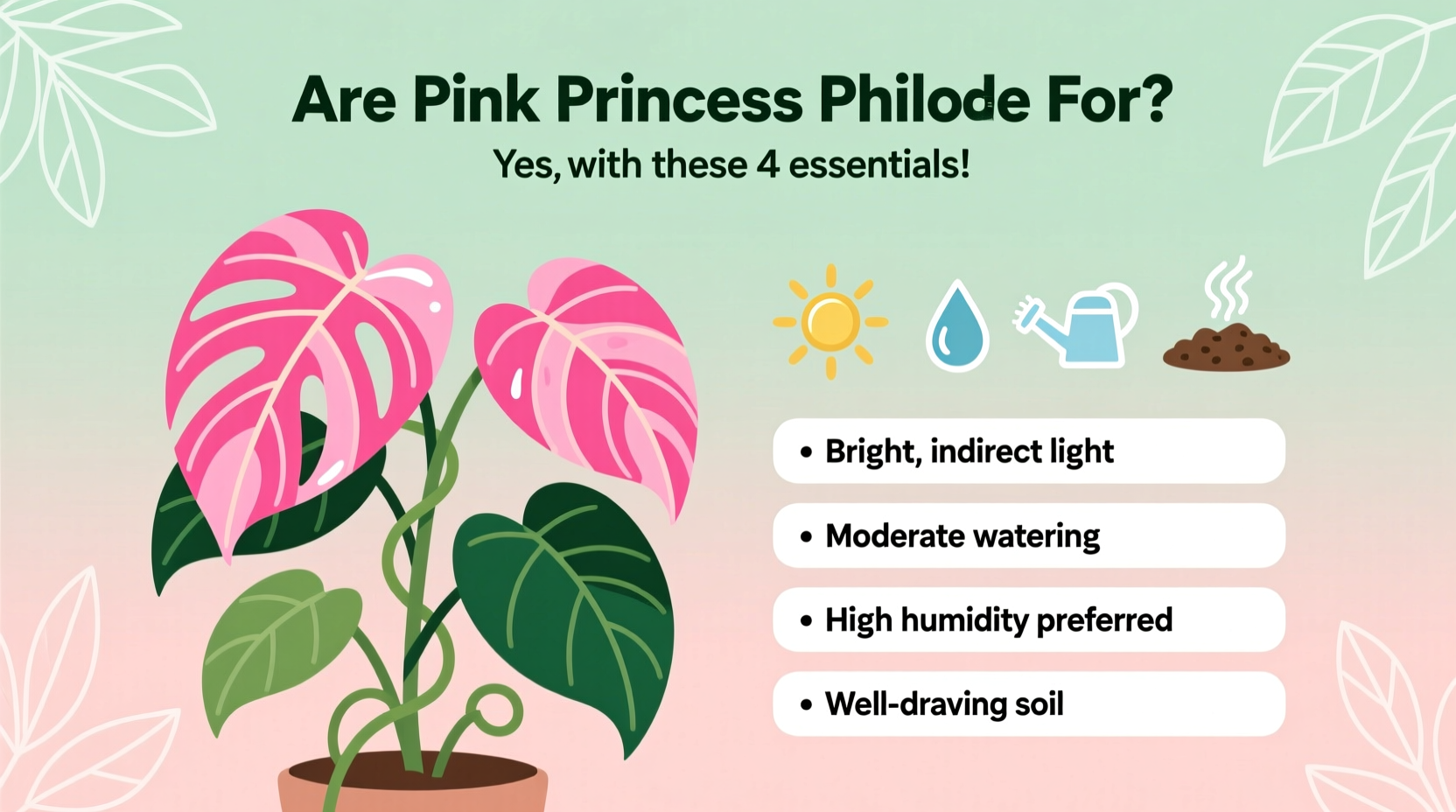 Pink Princess Care: 5 Easy Tips | TheHomeSprouts