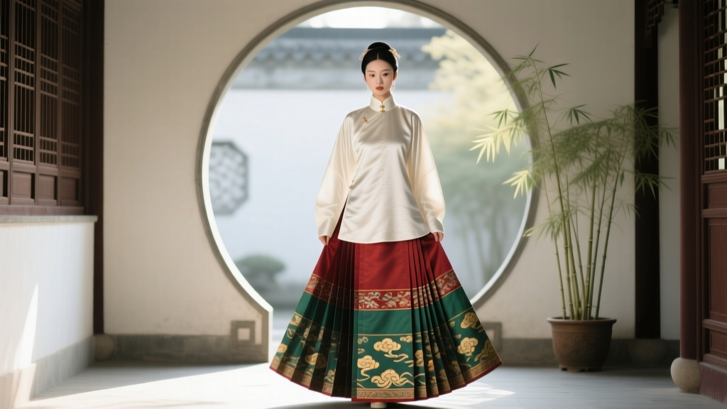 Ming Dynasty Mamianqun: Court Origins to Modern Hanfu