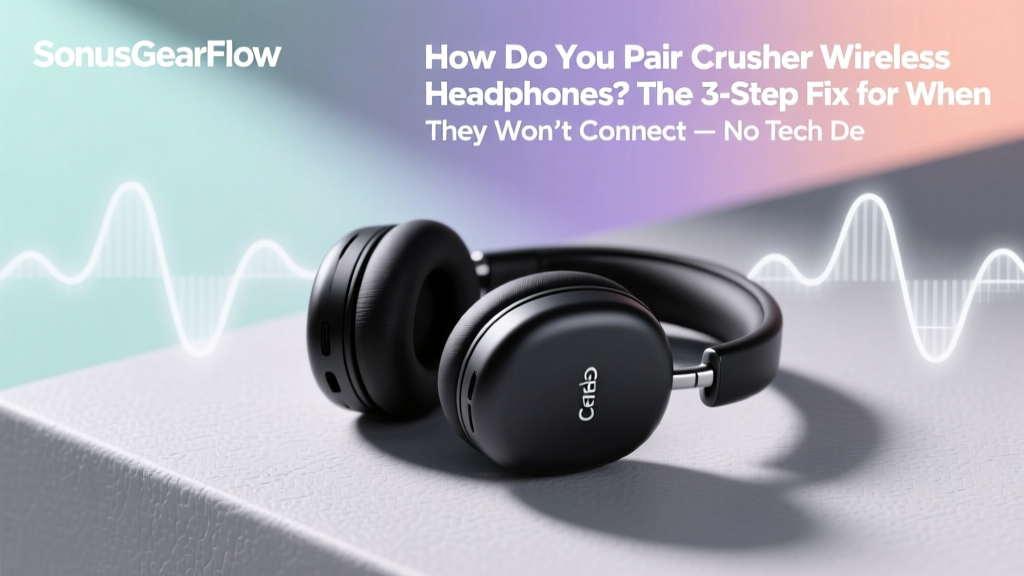 How Do You Pair Crusher Wireless Headphones (2026)