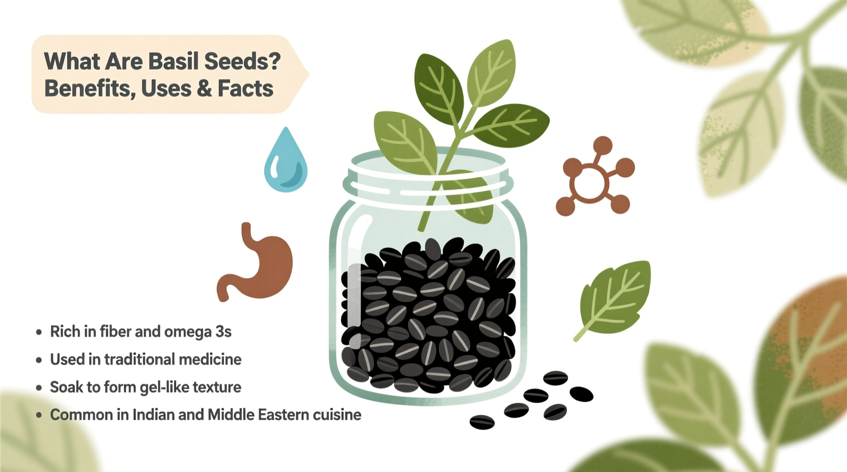 5 Basil Seed Benefits Revealed | TheHomeSprouts