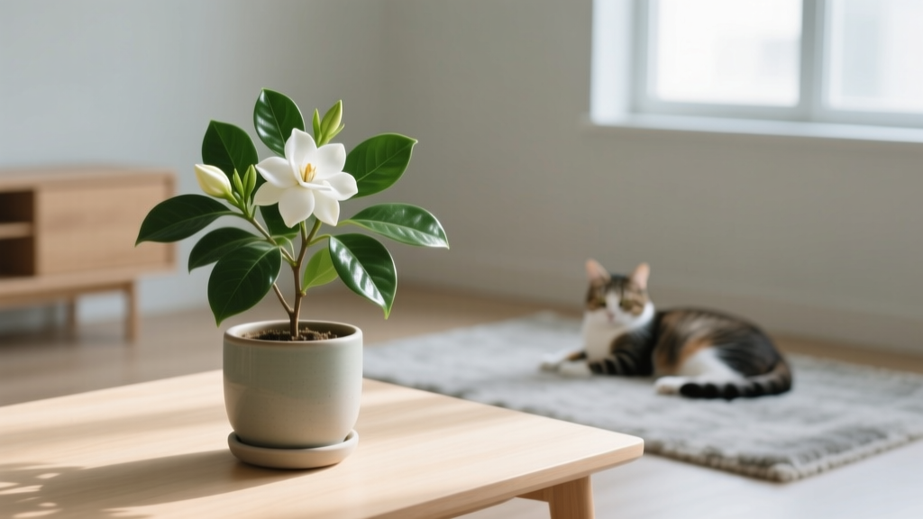 Gardenia Toxicity to Cats & Indoor Watering Guide