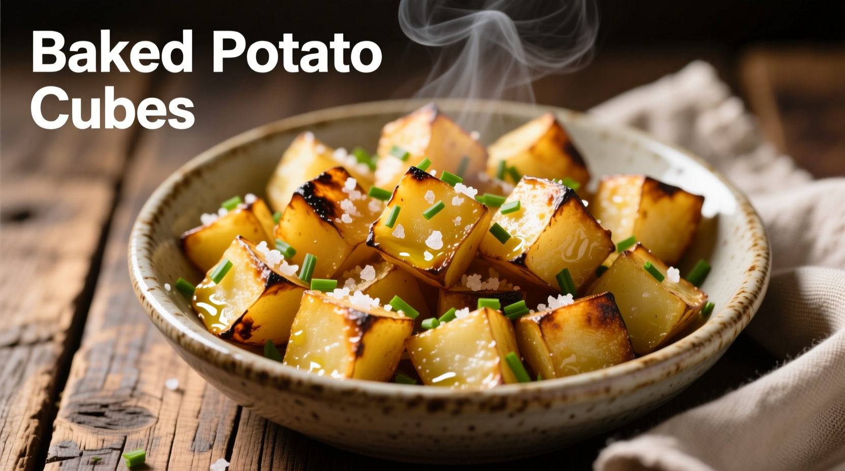 Perfect Baked Potato Cubes: Crispy Outside, Fluffy Inside