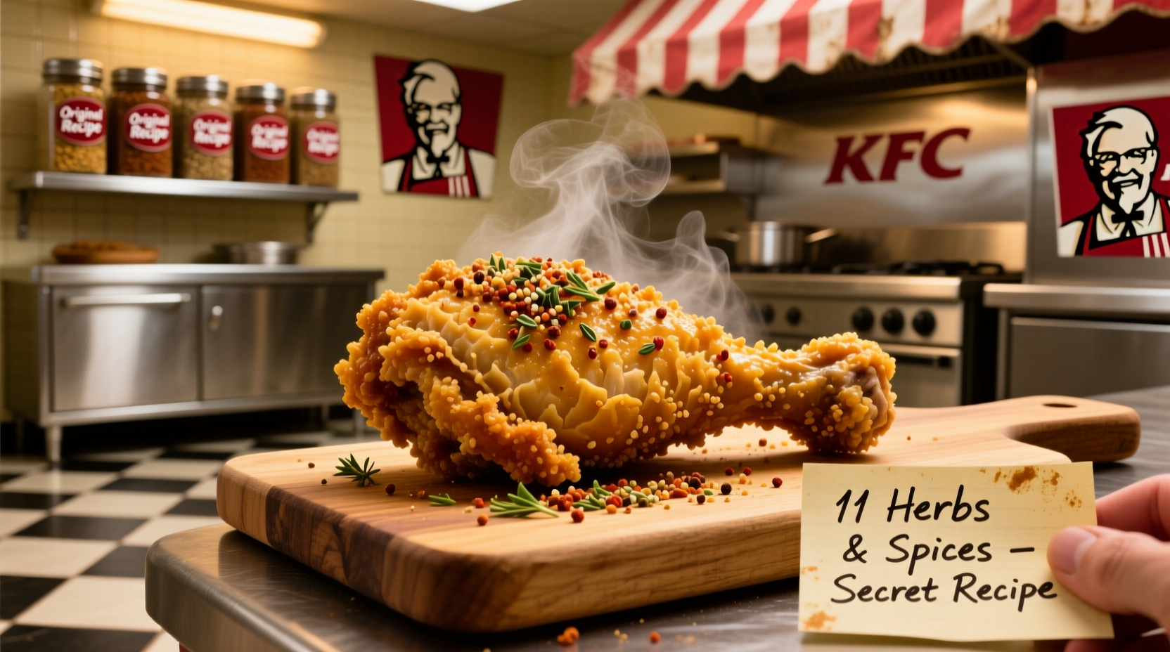 Verified Facts: KFC's 11 Herbs and Spices Recipe Revealed