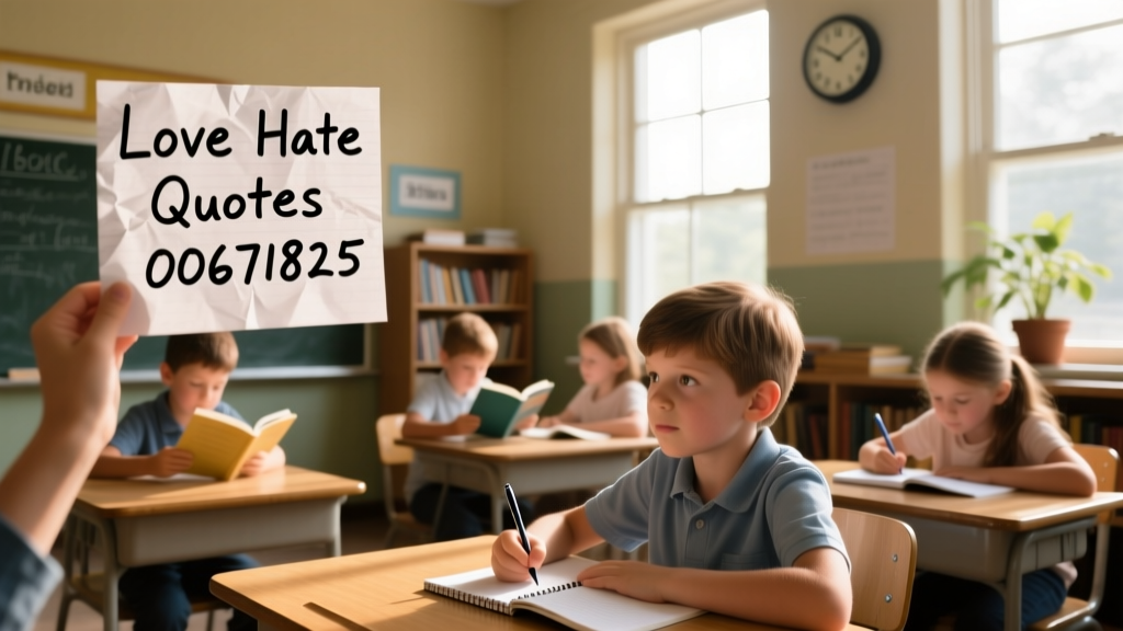 Love-Hate Quotes in Early Childhood Development: How Ambivalent Language Shapes Emotional Literacy and Social Cognition