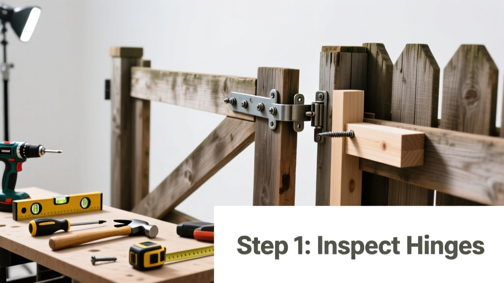 How to Fix a Sagging Fence Gate: Step-by-Step Repair