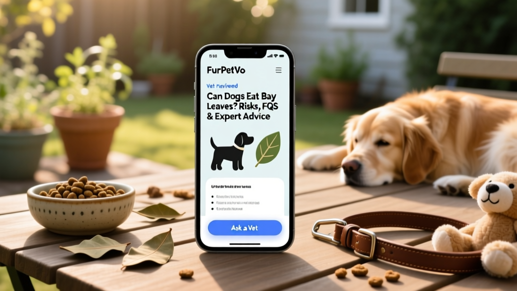 Smartphone screen showing the FurPetVo app homepage with 'Ask a Vet' button highlighted