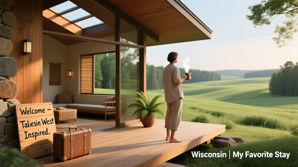 My Favorite Airbnb: The Herbert Jacobs First House in Madison, Wisconsin — A Living Masterpiece by Frank Lloyd Wright