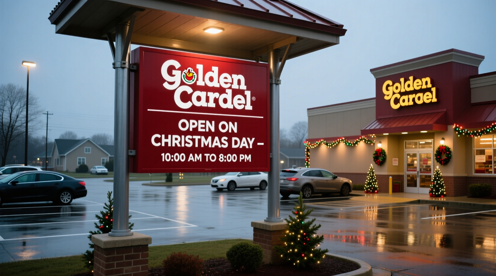 will golden corral be open christmas day