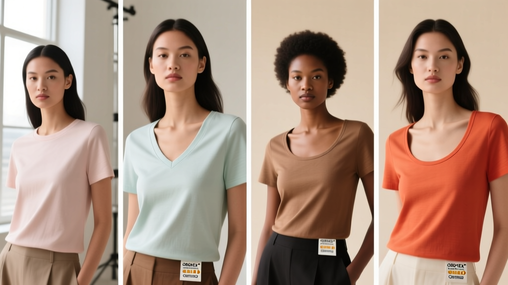 Most Flattering Cotton T-Shirt Neckline (Style Guide)
