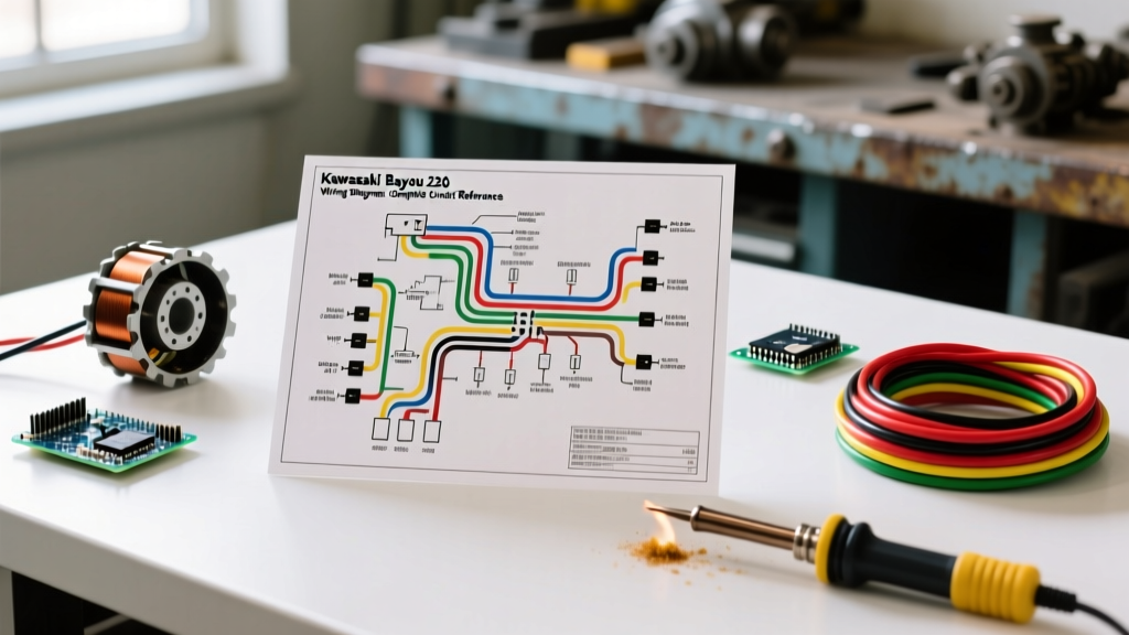 Kawasaki Bayou 220 Wiring Diagram: Complete Circuit Reference