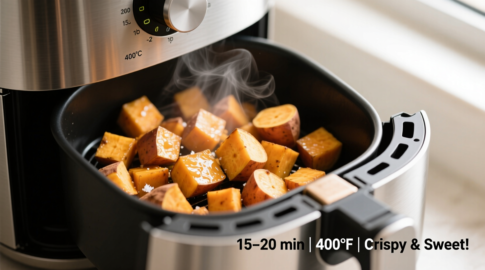 How Long to Air Fry Sweet Potato Cubes: Perfect Timing Guide