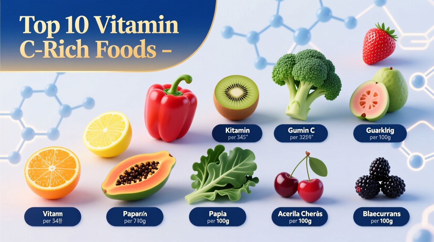 Top 10 Foods Highest in Vitamin C (Scientifically Ranked)