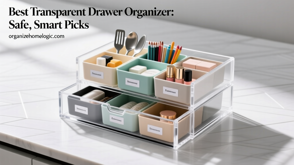 Best Transparent Drawer Organizers: Safe & Smart