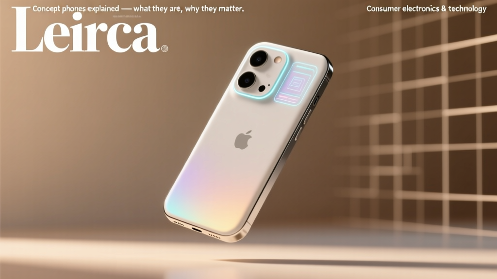 Concept Phones Explained: Design to Reality