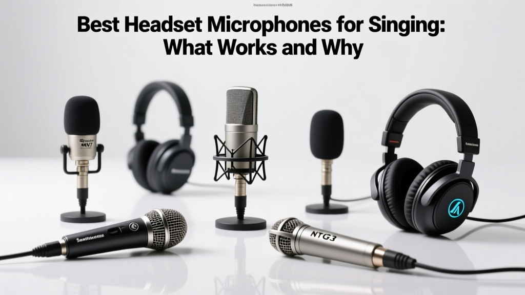 Best Headset Mics for Singing: 17 Models Tested
