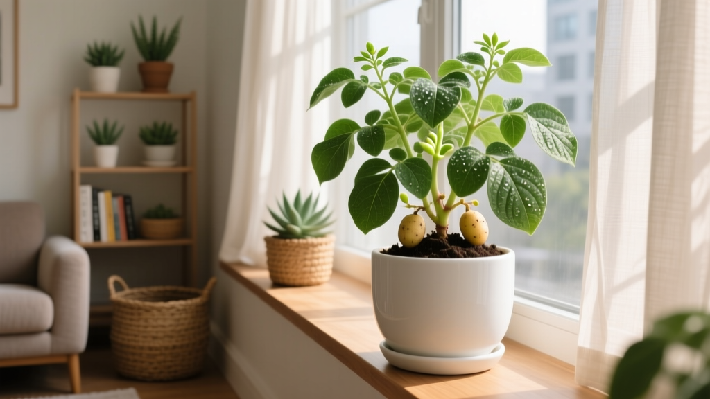 How Large Can You Start Potato Plants Indoors?
