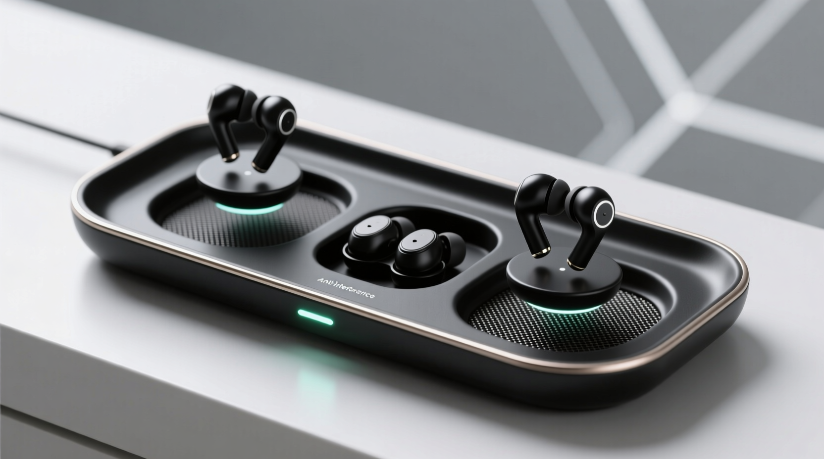closet organization tips for earbud charging