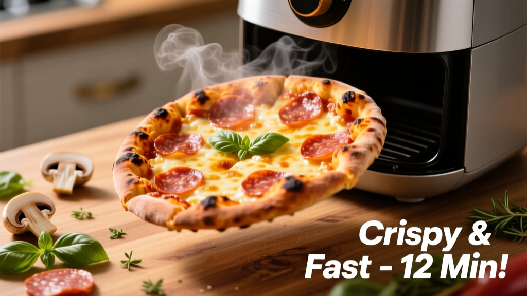 How to Cook Frozen Pizza in Air Fryer (Crispy & Fast!)