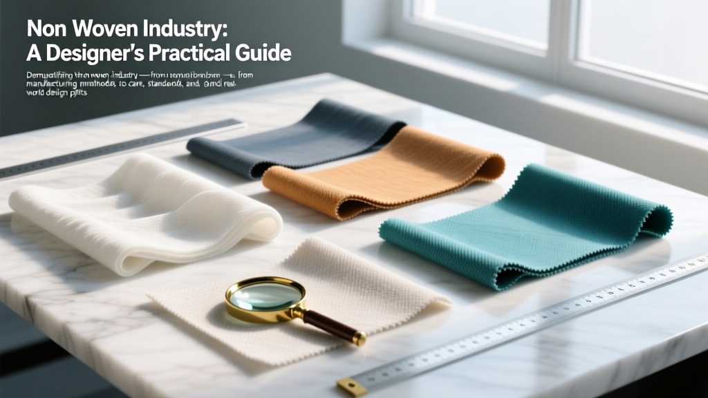 Non Woven Industry: A Designer’s Practical Guide