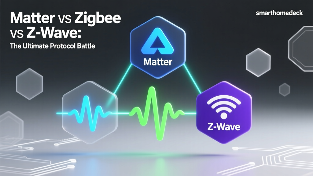 Matter vs Zigbee vs Z-Wave: The Ultimate Protocol Battle