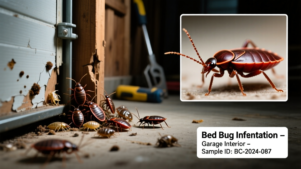 Bed Bugs in the Garage: Identification and Removal