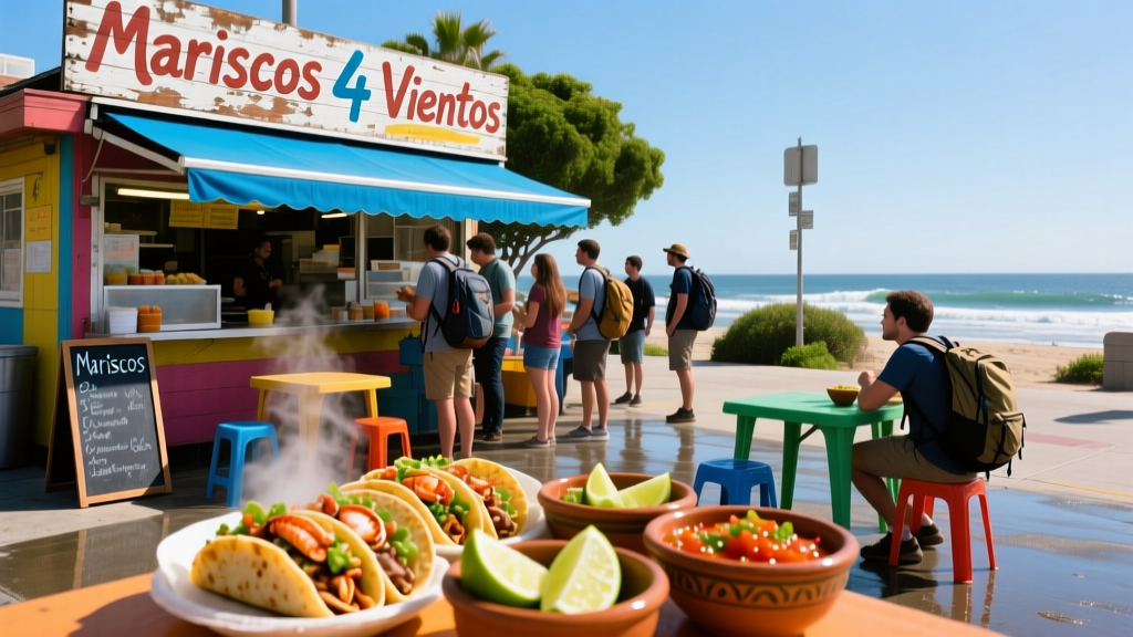 Mariscos 4 Vientos Los Angeles: Authentic Baja-Style Seafood on a Backpacker’s Budget