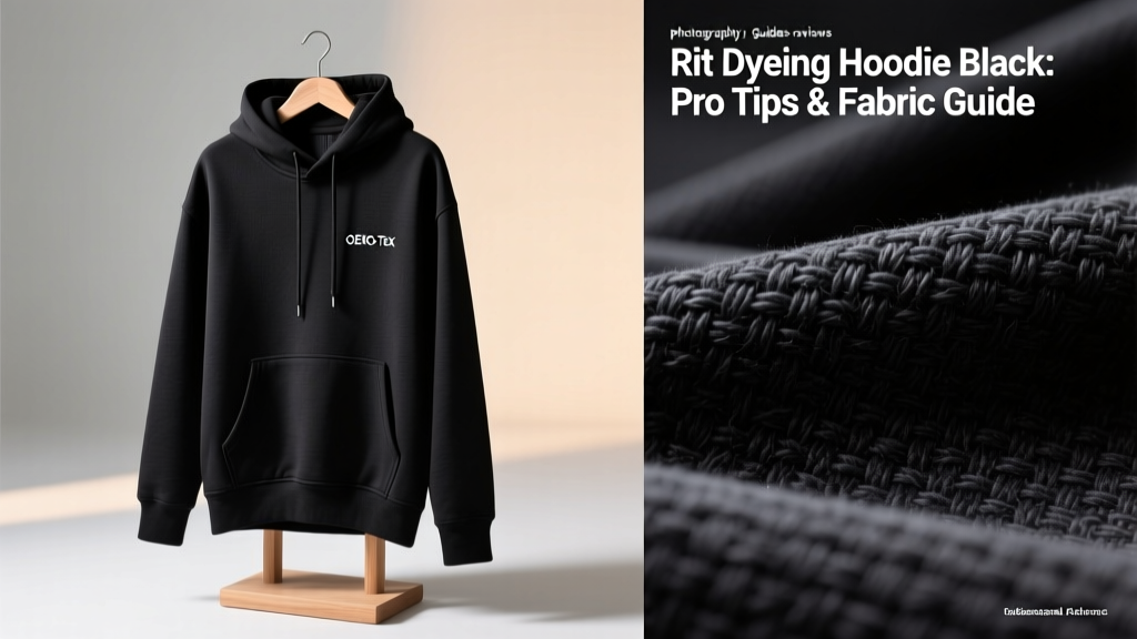 Rit Dyeing Hoodie Black: Pro Tips & Fabric Guide