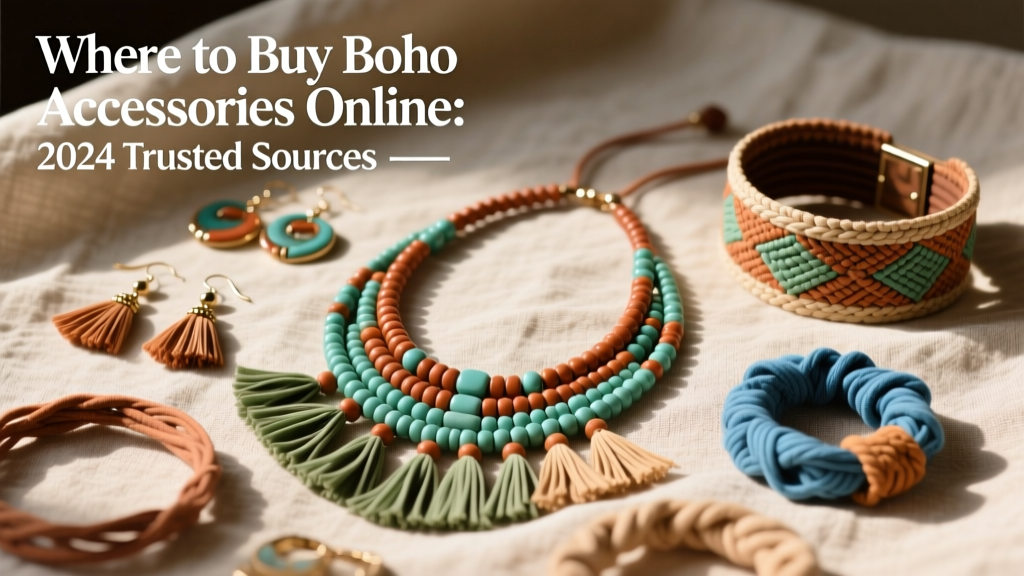 Where to Buy Boho Accessories Online: 2024 Trusted Sources