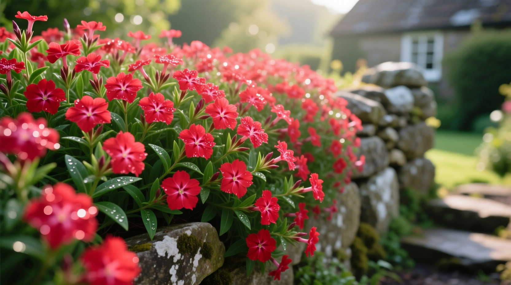 phlox subulata crimson beauty