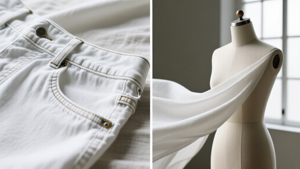 White Denim Fabric: Truths, Myths & Technical Realities