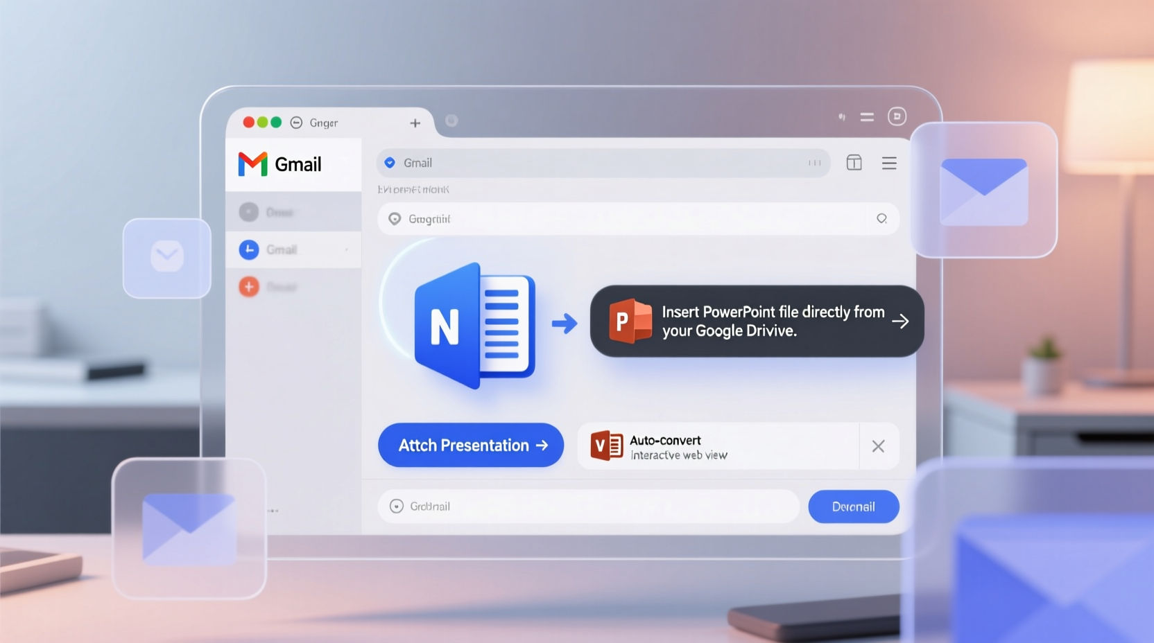 gmail integrates powerpoint presentation tool for attac