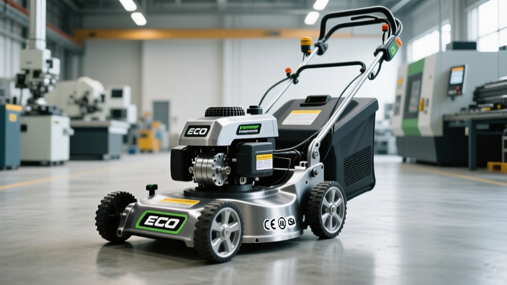 Evaluate the Power Equipment Manufacturing Company EGO on Push Mower Compliance