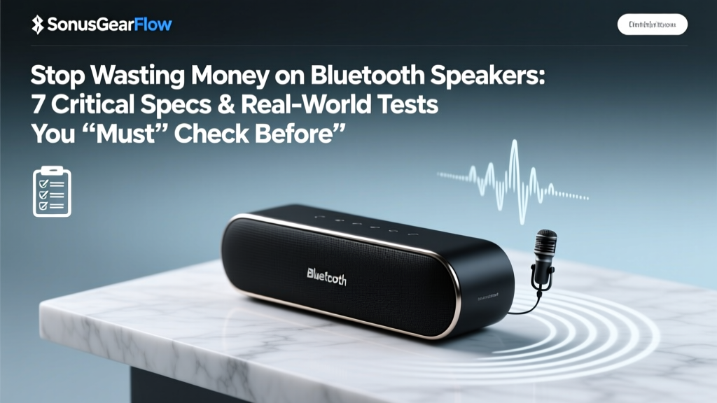 Bluetooth Speakers: 7 Must-Check Specs (2026)
