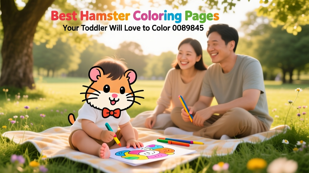 Best Hamster Coloring Pages Your Toddler Will Love To Color: Developmentally Smart Picks for Ages 2–4