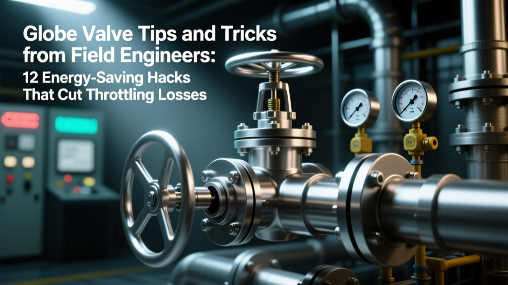 12 Globe Valve Hacks: Cut Throttling Losses 30–65%