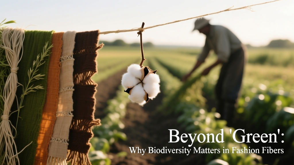 Beyond 'Green': Why Biodiversity Matters in Fashion Fibers