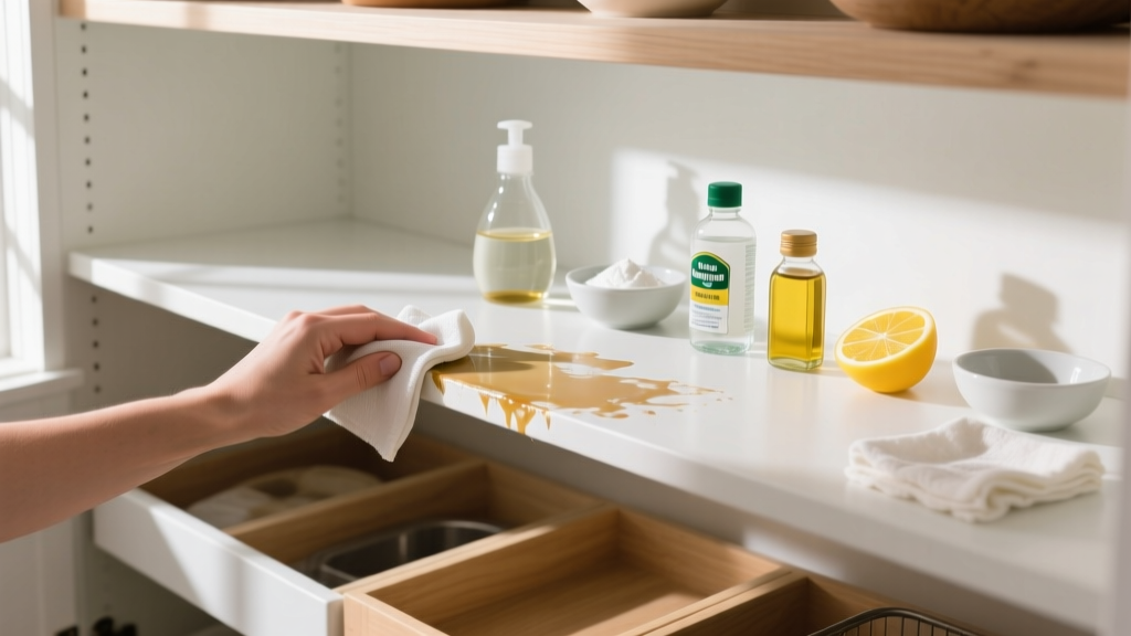 Easy: How to Get Sticker Residue Out of Pantry Shelves