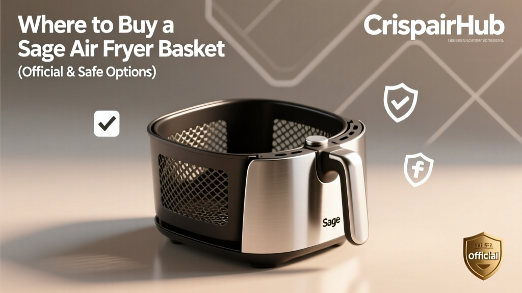 Buy Genuine Sage Air Fryer Baskets: Safe & Official