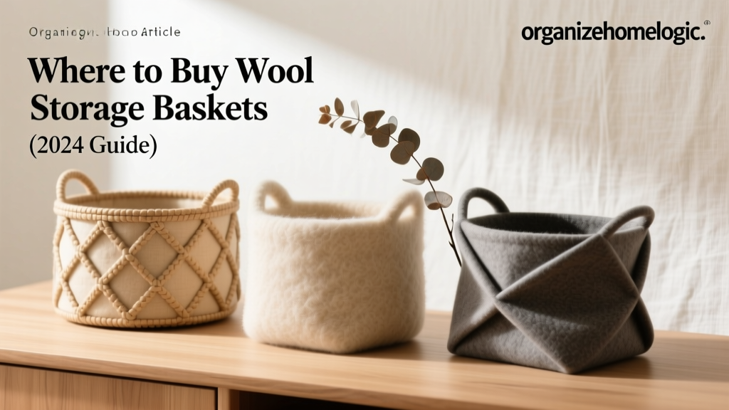 Where to Buy Wool Storage Baskets (2024 Guide)
