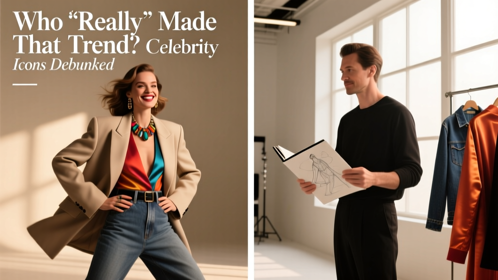 Who *Really* Made That Trend? Celebrity Fashion Icons Debunked