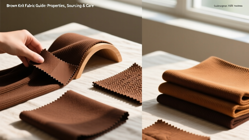 Brown Knit Fabric Guide: Properties, Sourcing & Care