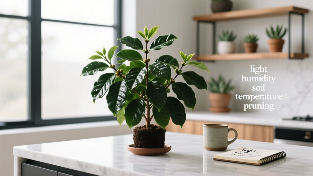Fast-Growing Indoor Coffee Plants: 5 Must-Have Conditions
