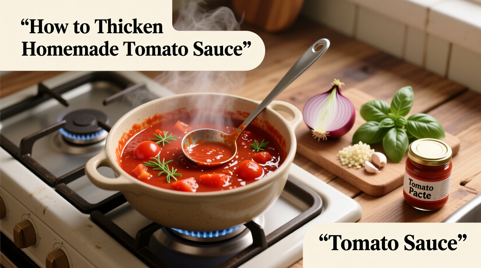 How to Thicken Homemade Tomato Sauce: 5 Proven Methods